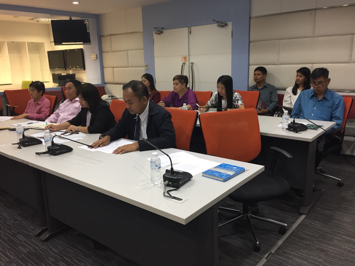 ประชุมเตรียมงาน พิธีลงนามบันทึกข้อตกลงความร่วมมือในการจัดทำระบบสำรวจจัดเก็บข้อมูลในรูปแบบดิจิทัล (Digital Survey)