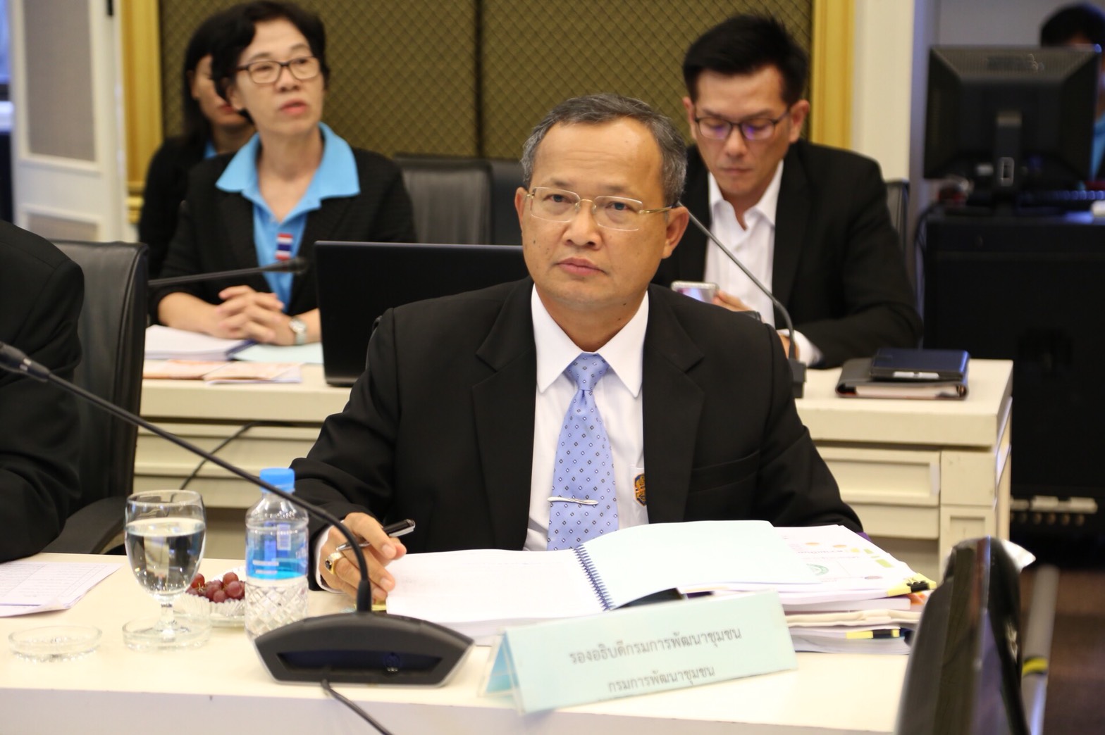 นายอภิชาติ โตดิลกเวชช์ อธิบดีกรมการพัฒนาชุมชน  เป็นประธานการประชุมคณะกรรมการอำนวยการพัฒนาคุณภาพชีวิตของประชาชน (พชช.) ครั้งที่ 1/2561