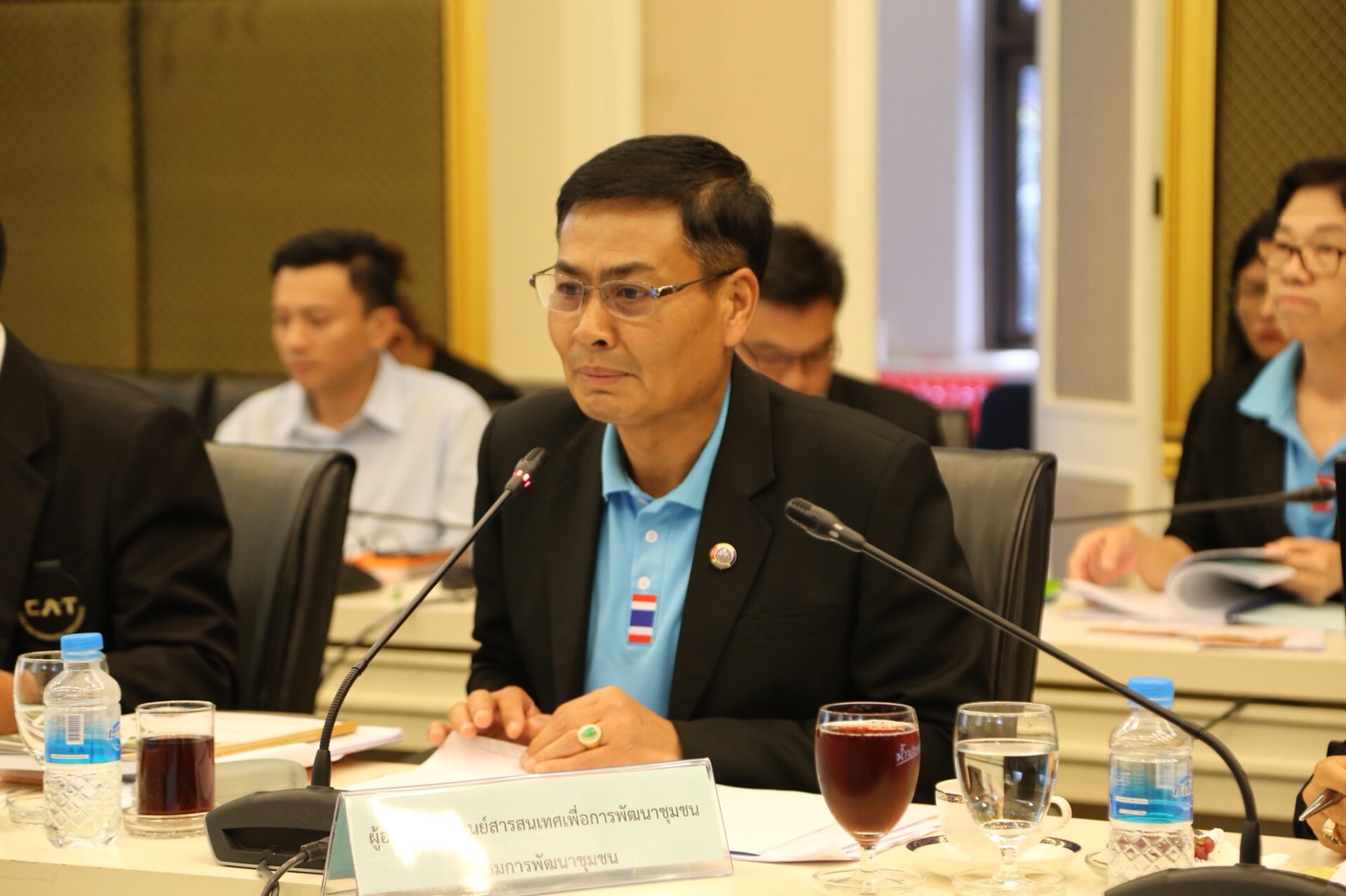 นายอภิชาติ โตดิลกเวชช์ อธิบดีกรมการพัฒนาชุมชน  เป็นประธานการประชุมคณะกรรมการอำนวยการพัฒนาคุณภาพชีวิตของประชาชน (พชช.) ครั้งที่ 1/2561