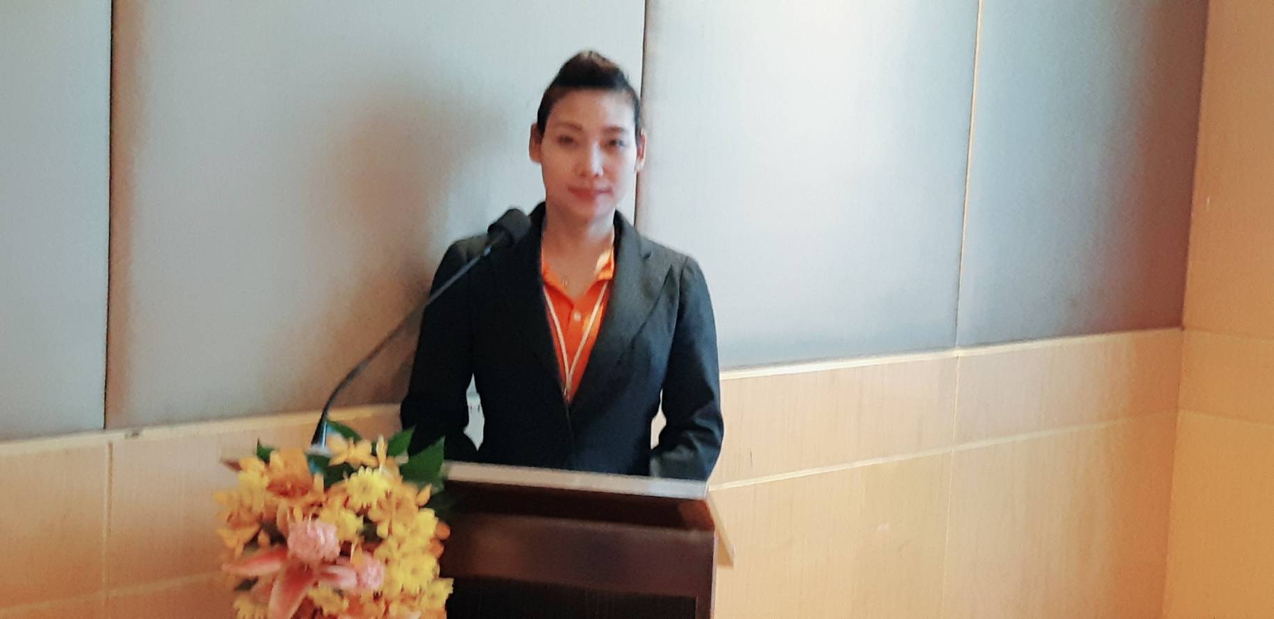 ผอ.ชัยยา ขำสะอาด เป็นประธานเปิดการประชุมและให้แนวทางการใช้งานแก่ผู้เข้าอบรม