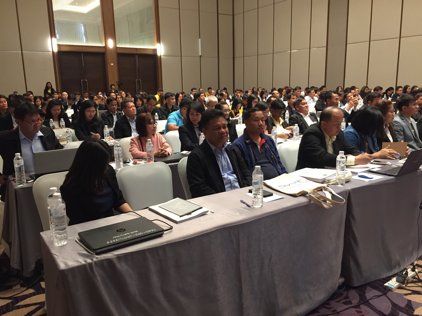 พิธีเปิดการประชุมเชิงปฏิบัติการเพิ่มประสิทธิภาพด้านสารสนเทศเพื่อการพัฒนาชุมชน ประจำปี ๒๕๖๒