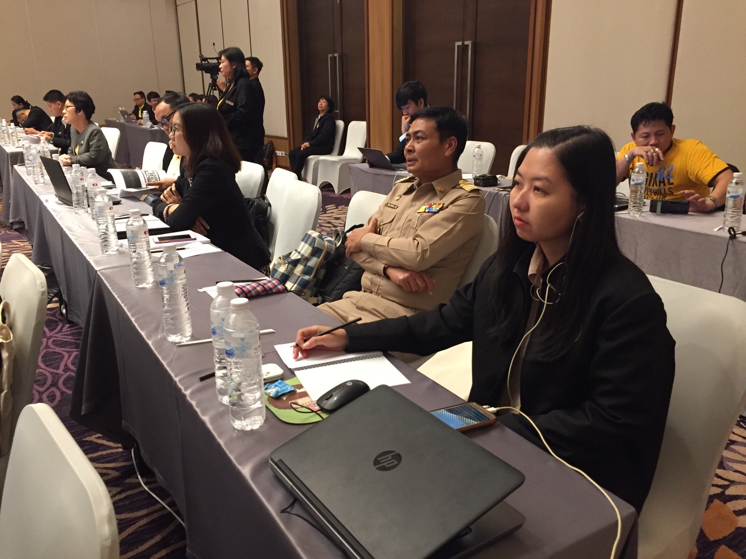 พิธีเปิดการประชุมเชิงปฏิบัติการเพิ่มประสิทธิภาพด้านสารสนเทศเพื่อการพัฒนาชุมชน ประจำปี ๒๕๖๒