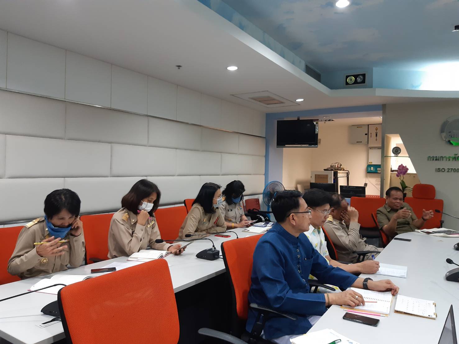 นายนิวัติ น้อยผาง รองอธิบดีกรมการพัฒนาชุมชน ประชุมหารือเตรียมการจัดงานครบรอบกรมการพัฒนาชุมชน 60 ปี