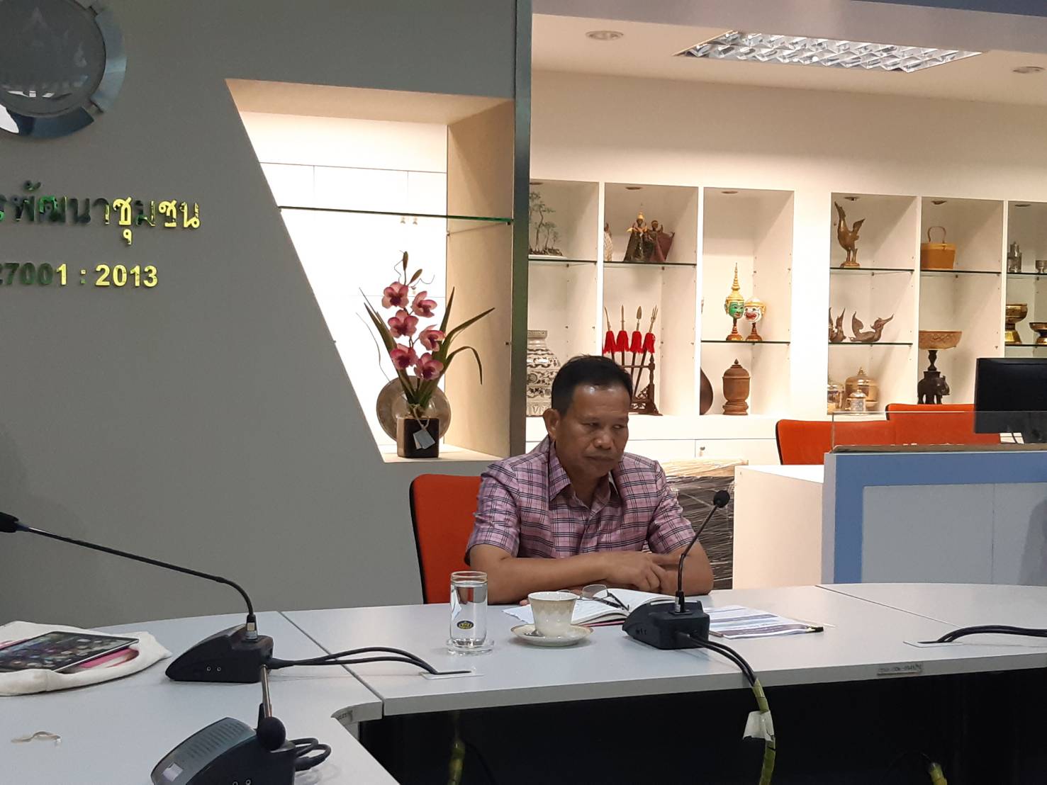 นายนิวัติ น้อยผาง รองอธิบดีกรมการพัฒนาชุมชน ประชุมหารือเตรียมการจัดงานครบรอบกรมการพัฒนาชุมชน 60 ปี