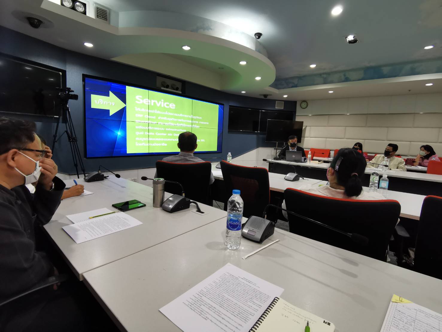 ประชุมแผนการดำเนินงานโครงการพัฒนาระบบศูนย์ข้อมูลกลาง