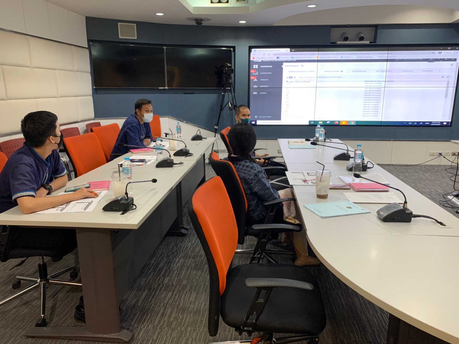 การฝึกอบรมและถ่ายทอดความรู้ระบบรักษาความปลอดภัยคอมพิวเตอร์แม่ข่ายและคอมพิวเตอร์ลูกข่าย (Antivirus)