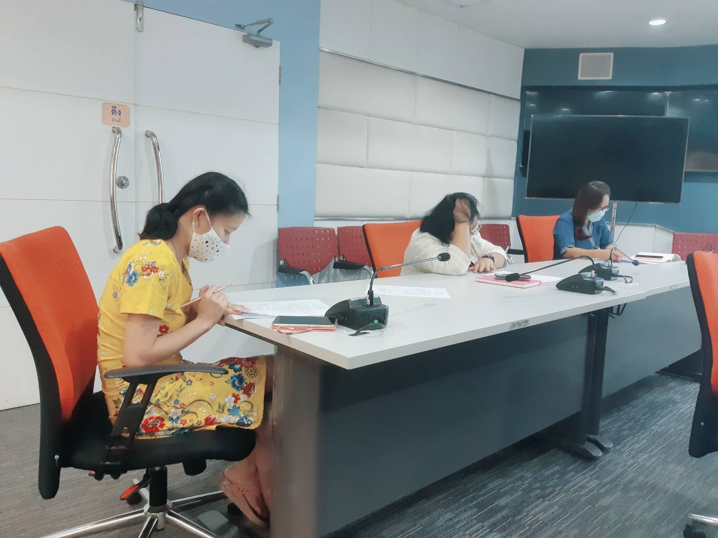 การประชุมคณะทำงานขับเคลื่อน BI ศูนย์สารสนเทศเพื่อการพัฒนาชุมชน