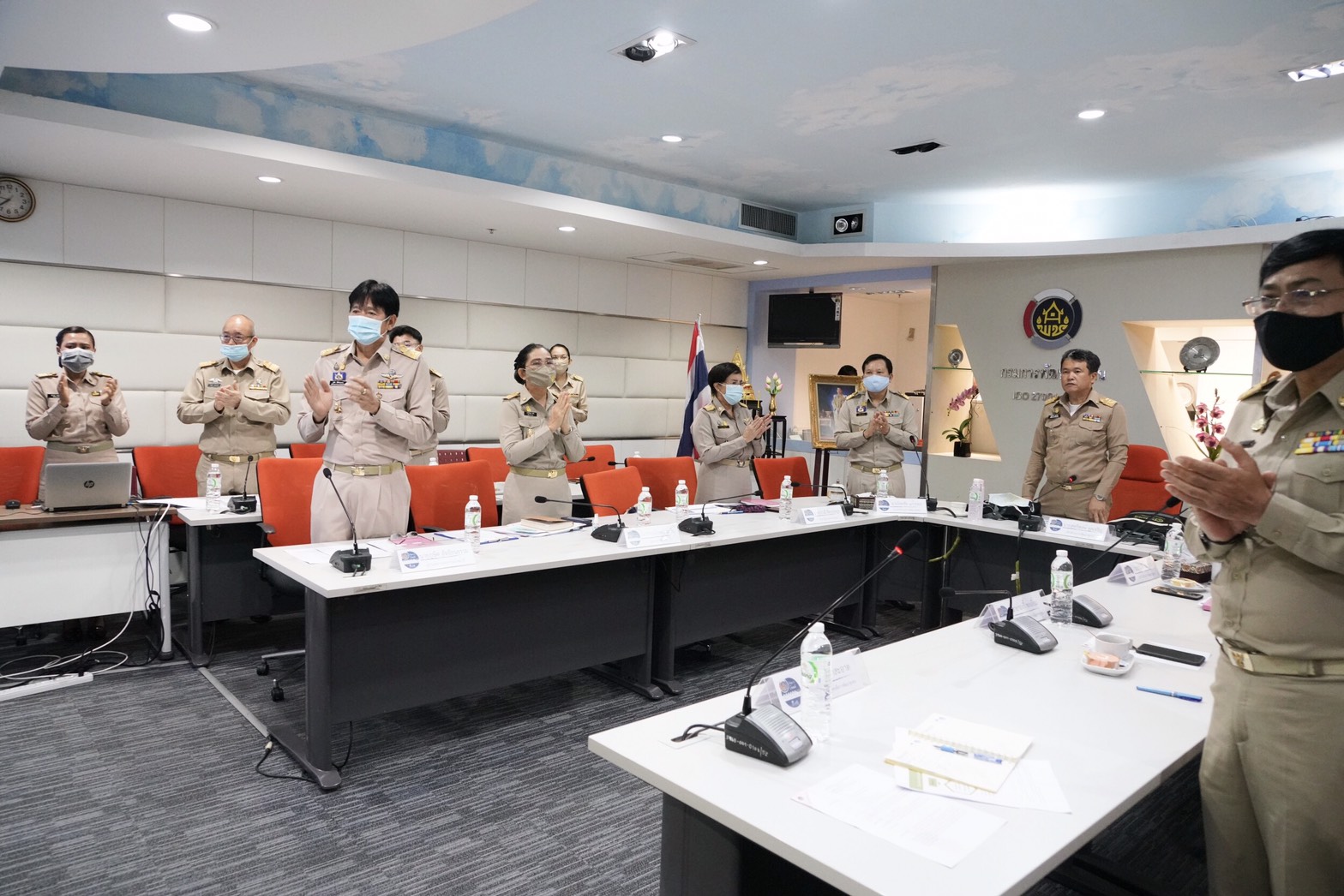 การประชุมกรมการพัฒนาชุมชน ครั้งที่ 5/2563 ผ่านระบบ VDO conference