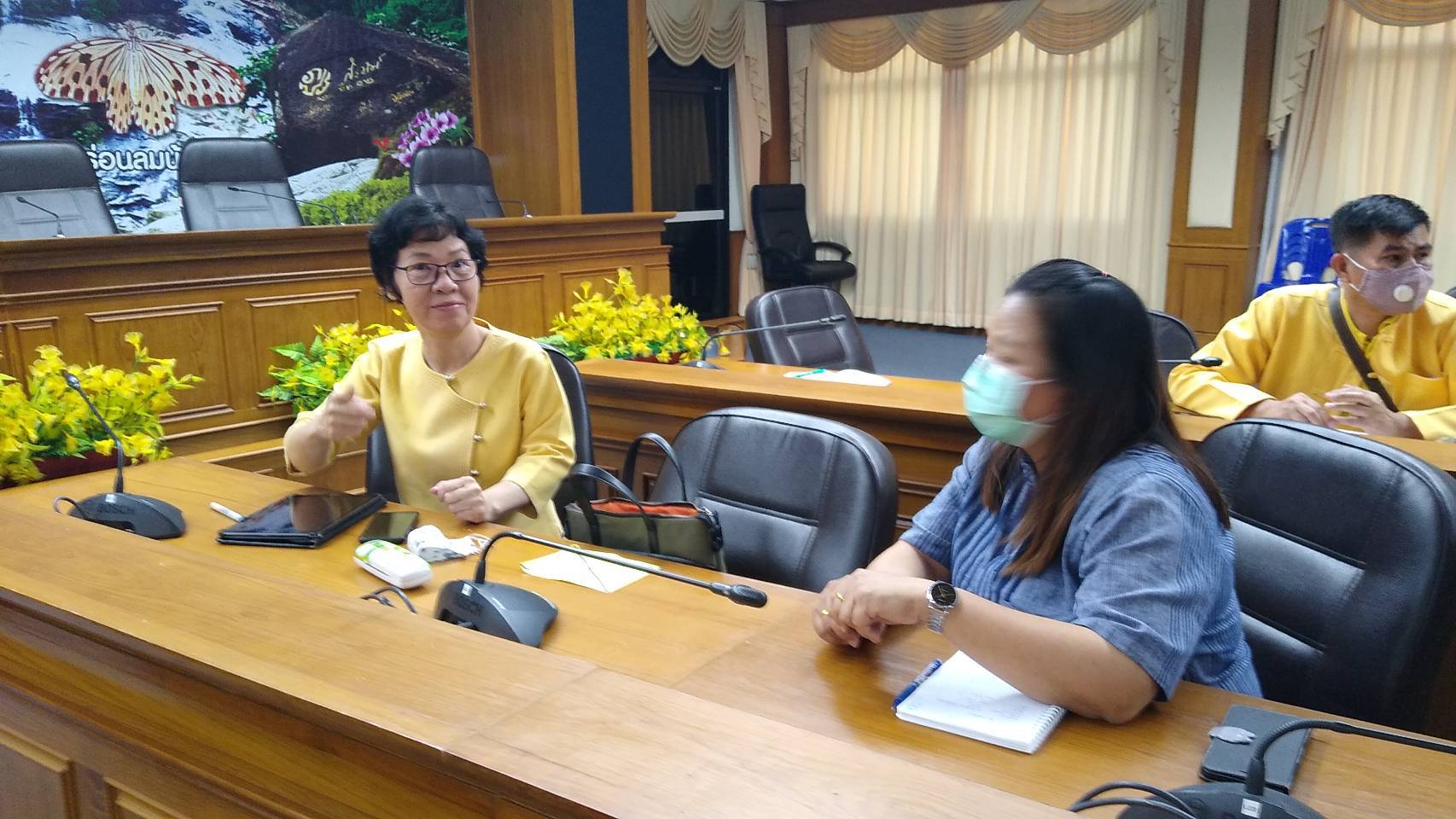 การติดตามความก้าวหน้าการดำเนินงานโครงการการบริหารการจัดเก็บข้อมูลความจำเป็นพื้นฐาน (จปฐ.) ด้วยเครื่องมืออิเล็กทรอนิกส์ ปี 2563 จังหวัดนราธิวาส