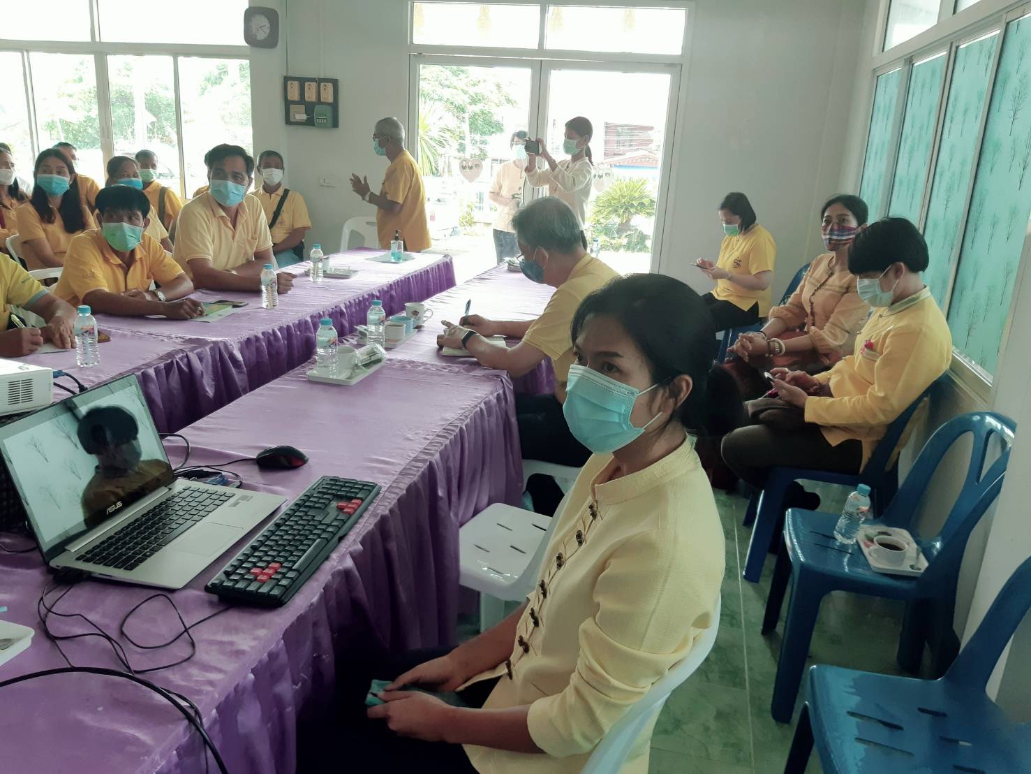 การติดตามความก้าวหน้าการจัดเก็บข้อมูลจำเป็นพื้นฐาน (จปฐ.) ด้วยเครื่องมืออิเล็กทรอนิกส์ ในพื้นที่จังหวัดน่าน