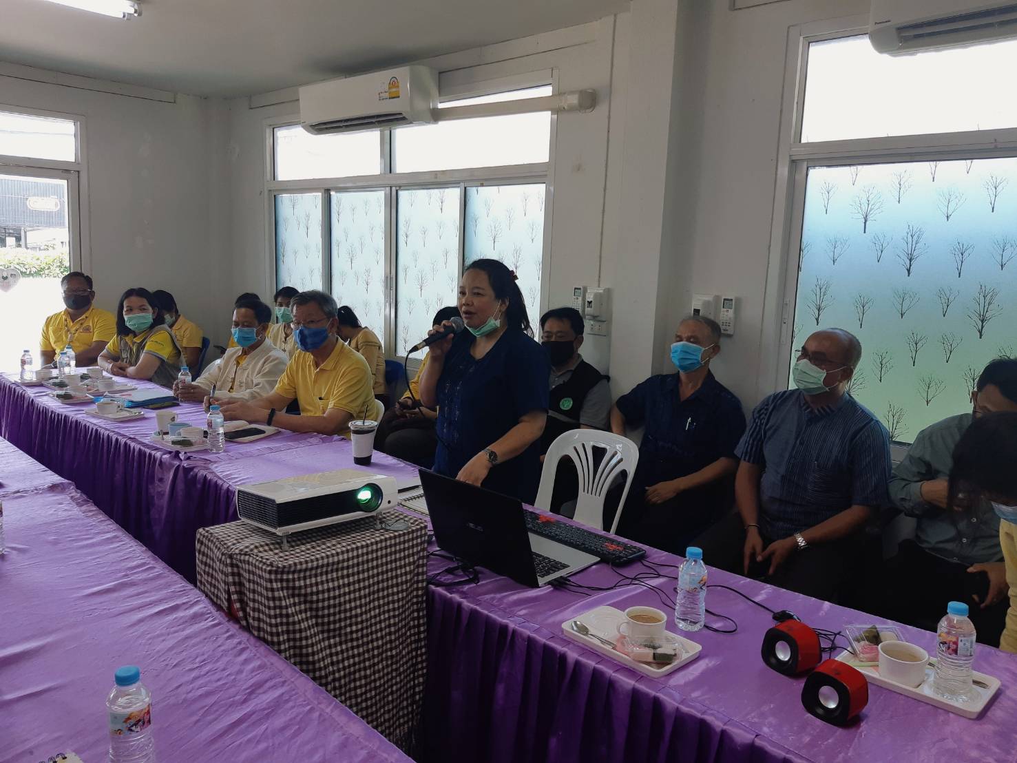 การติดตามความก้าวหน้าการจัดเก็บข้อมูลจำเป็นพื้นฐาน (จปฐ.) ด้วยเครื่องมืออิเล็กทรอนิกส์ ในพื้นที่จังหวัดน่าน