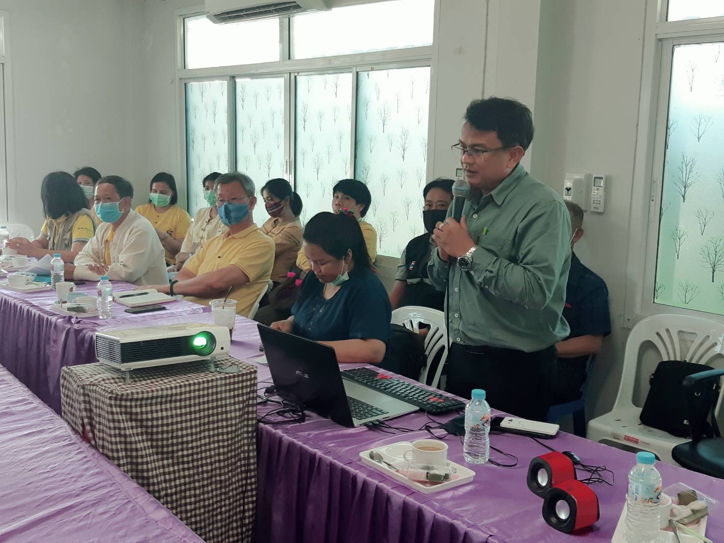 การติดตามความก้าวหน้าการจัดเก็บข้อมูลจำเป็นพื้นฐาน (จปฐ.) ด้วยเครื่องมืออิเล็กทรอนิกส์ ในพื้นที่จังหวัดน่าน