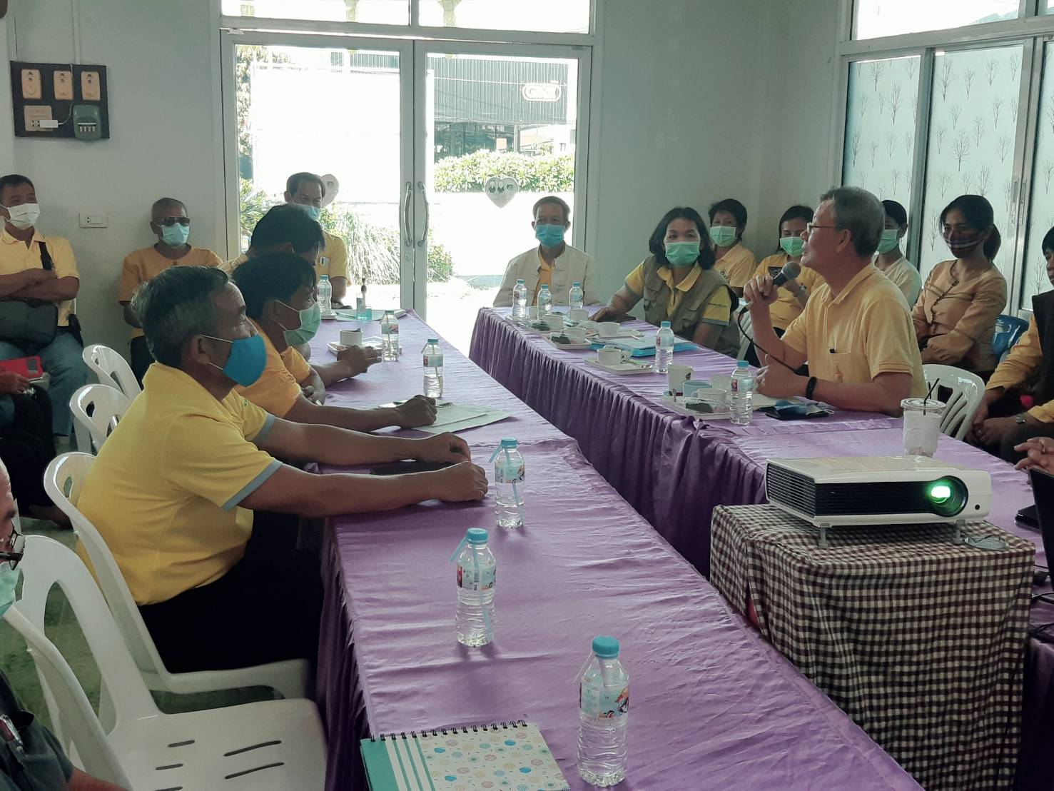 การติดตามความก้าวหน้าการจัดเก็บข้อมูลจำเป็นพื้นฐาน (จปฐ.) ด้วยเครื่องมืออิเล็กทรอนิกส์ ในพื้นที่จังหวัดน่าน