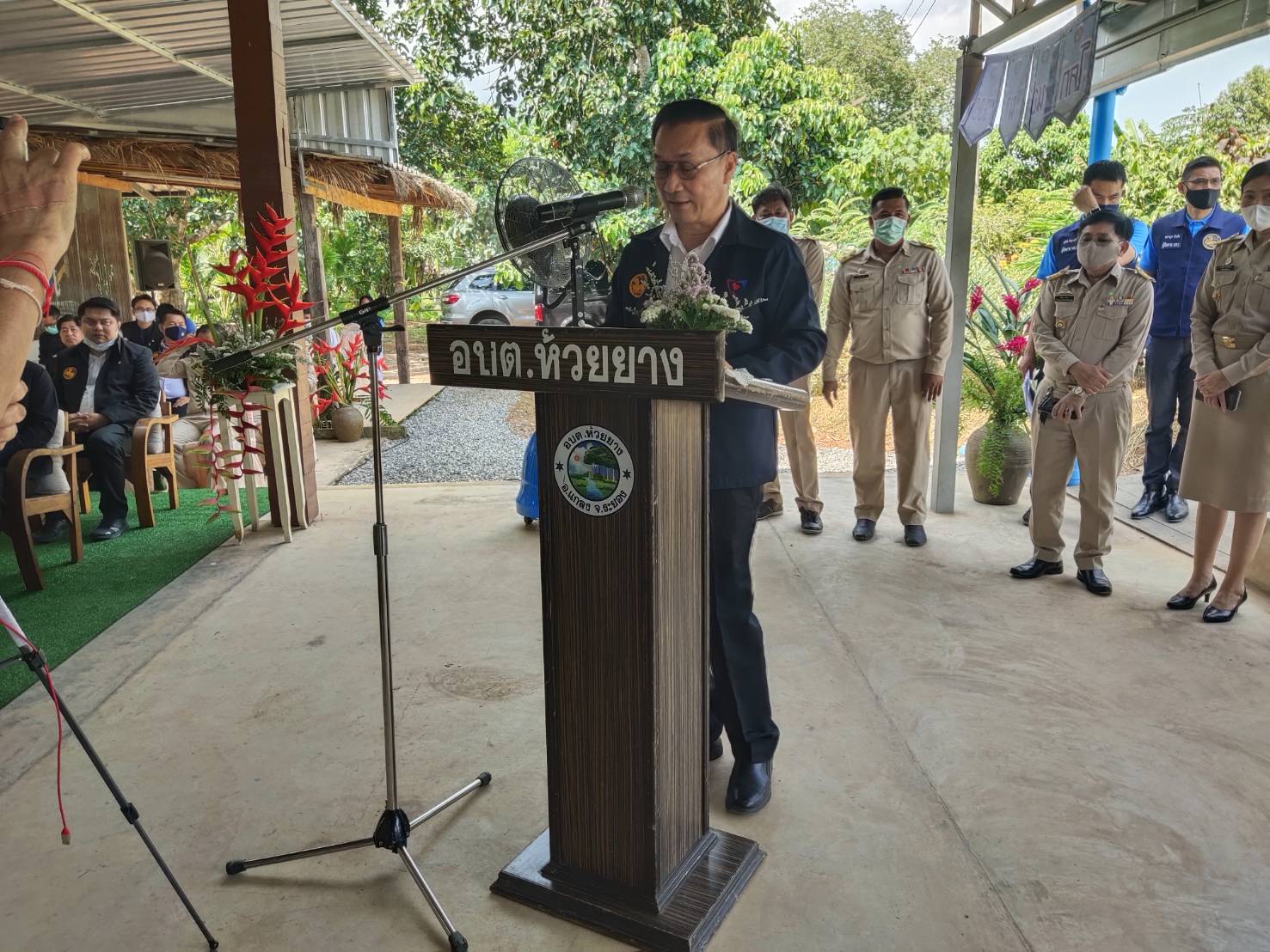 มท.3 ลงพื้นที่ตรวจเยี่ยมโคก หนอง นา จังหวัดระยอง