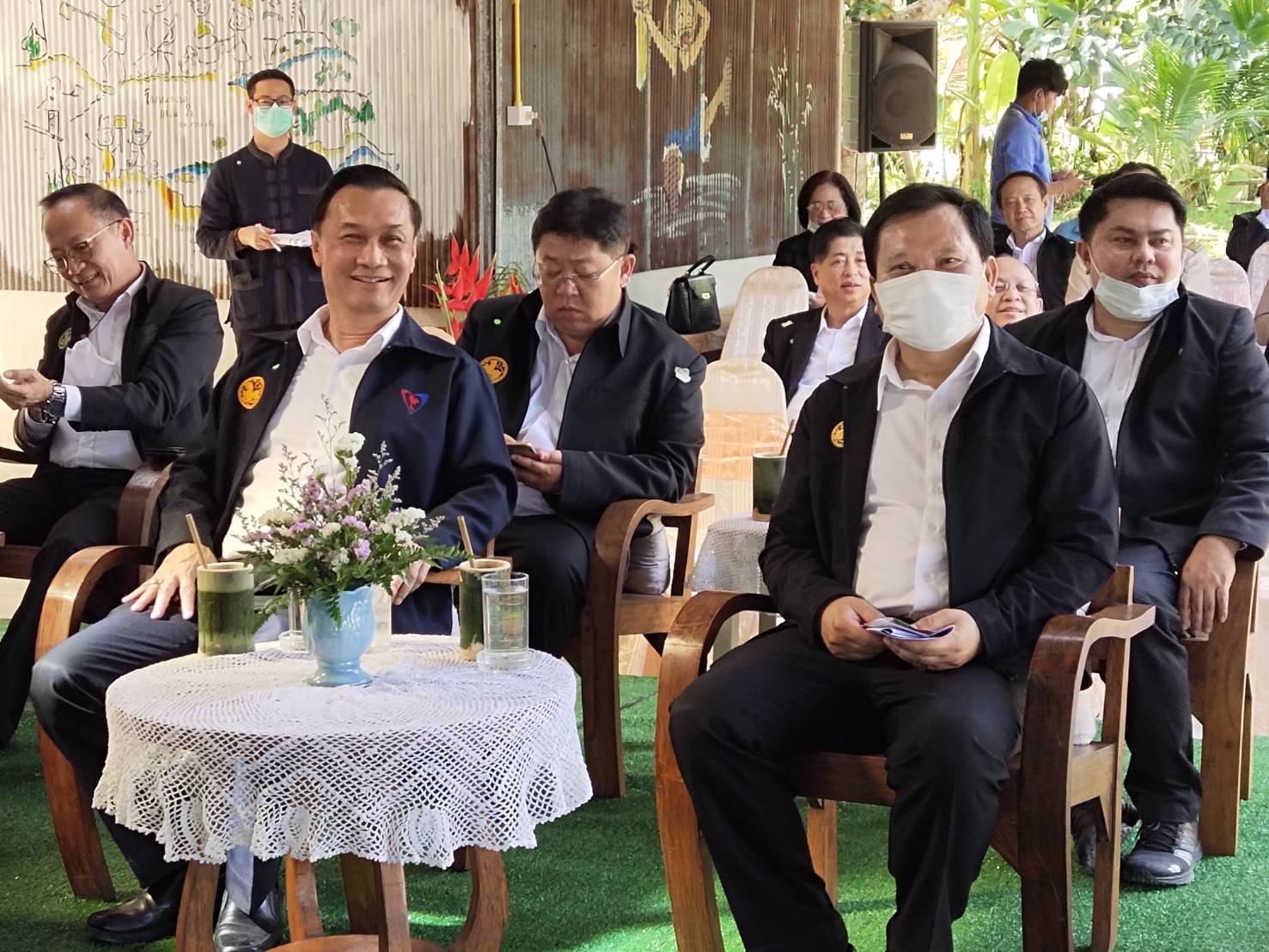 มท.3 ลงพื้นที่ตรวจเยี่ยมโคก หนอง นา จังหวัดระยอง