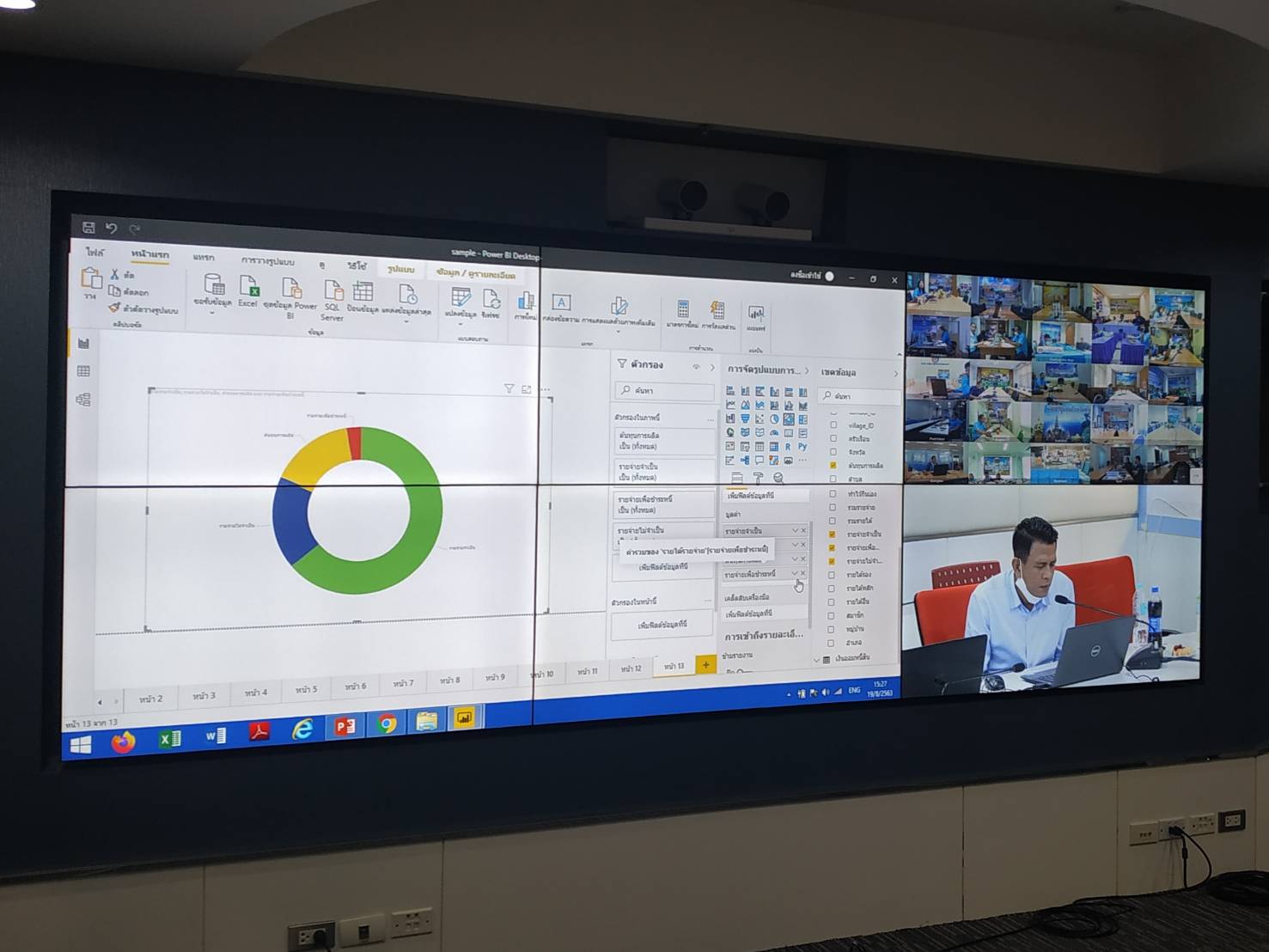 ศูนย์สารสนเทศฯ ประชุมเชิงปฏิบัติการการใช้งานระบบวิเคราะห์ข้อมูลตามความต้องการของผู้ใช้ ผ่านระบบประชุมทางไกล Conference