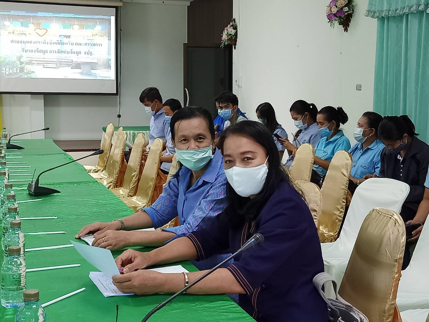 การติดตามผลการดำเนินการจัดเก็บข้อมูลความจำเป็นพื้นฐาน (จปฐ.) ด้วยเครื่องมืออิเล็กทรอนิกส์ จ.สุโขทัย