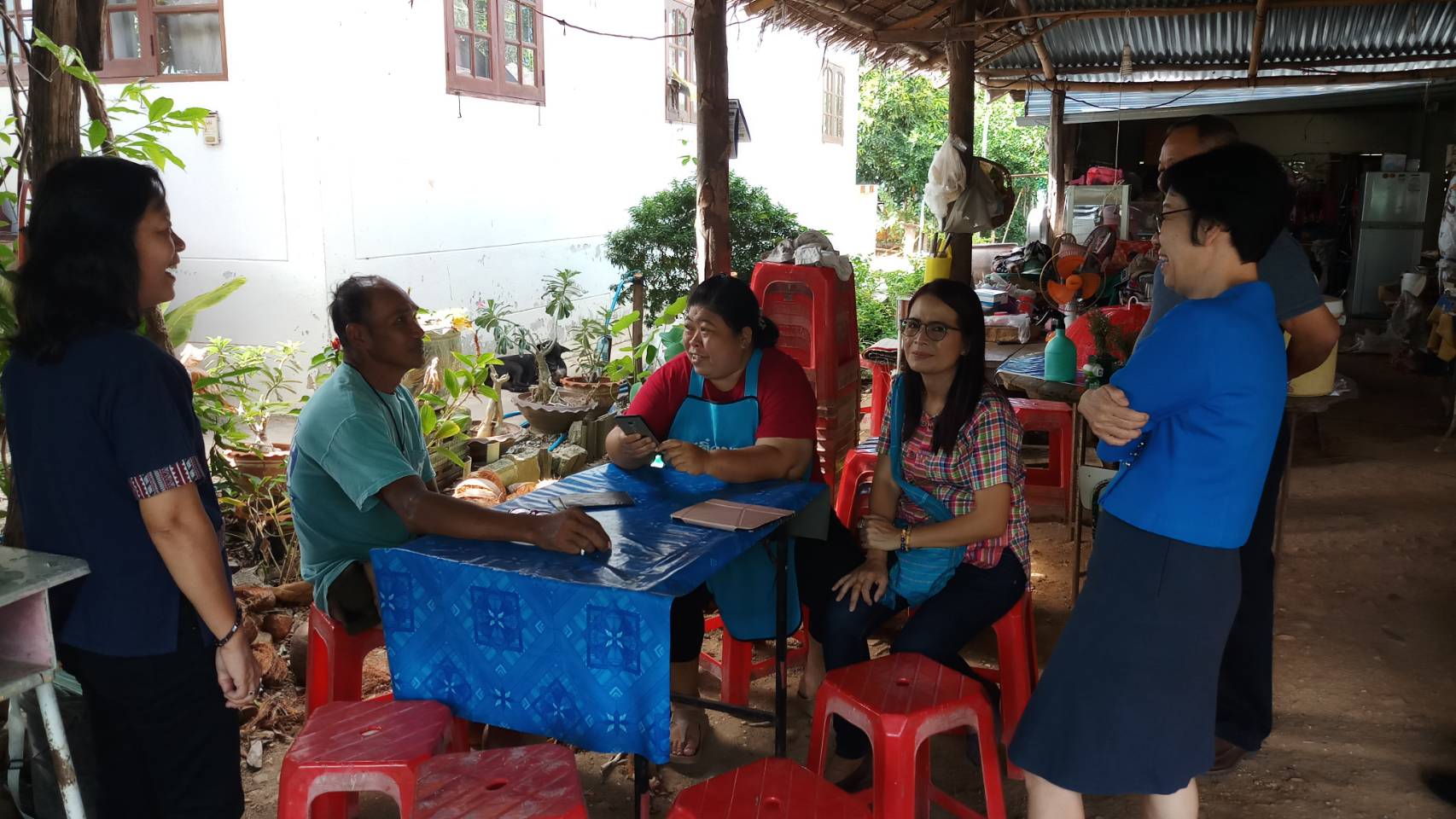 ผู้อำนวยการศูนย์สารสนเทศฯ  ลงพื้นที่ติดตามการจัดเก็บข้อมูล จปฐ. ระดับครัวเรือน