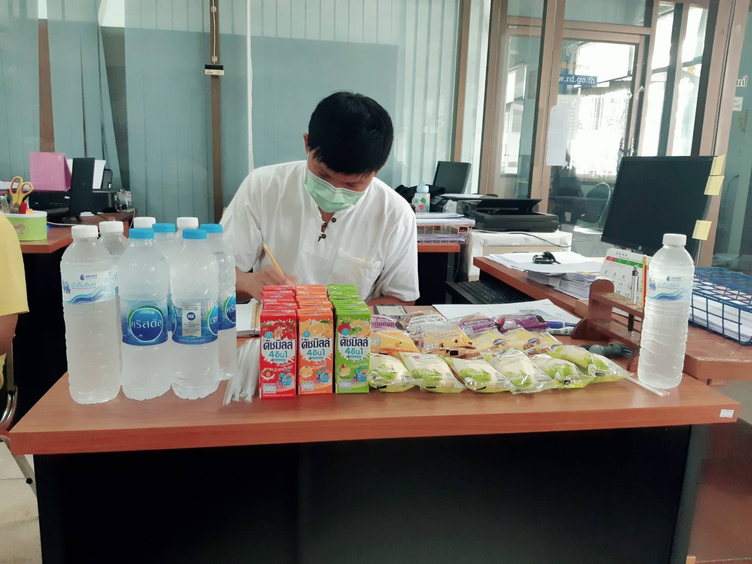 ศูนย์สารสนเทศฯ ติดตามการจัดเก็บข้อมูล จปฐ. ด้วยเครื่องมืออิเล็กทรอนิกส์ ณ อ.แม่ระมาด จ.ตาก