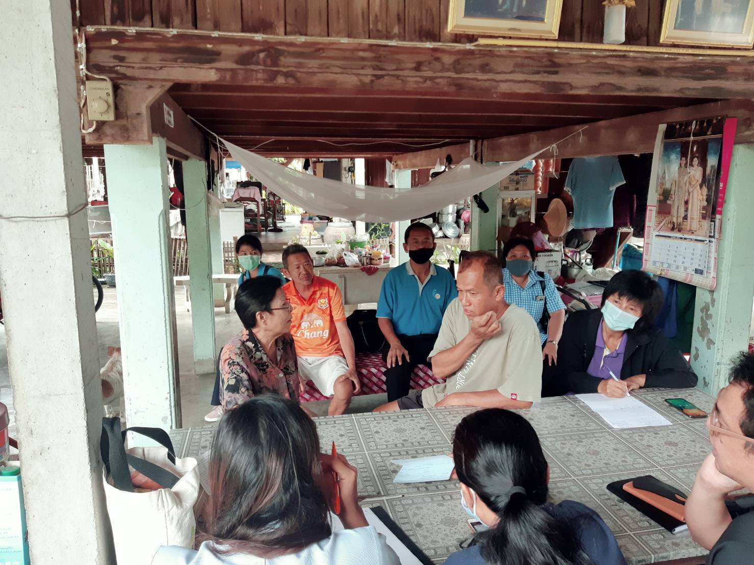 ศูนย์สารสนเทศฯ ติดตามการจัดเก็บข้อมูล จปฐ. ด้วยเครื่องมืออิเล็กทรอนิกส์ ณ อ.แม่ระมาด จ.ตาก