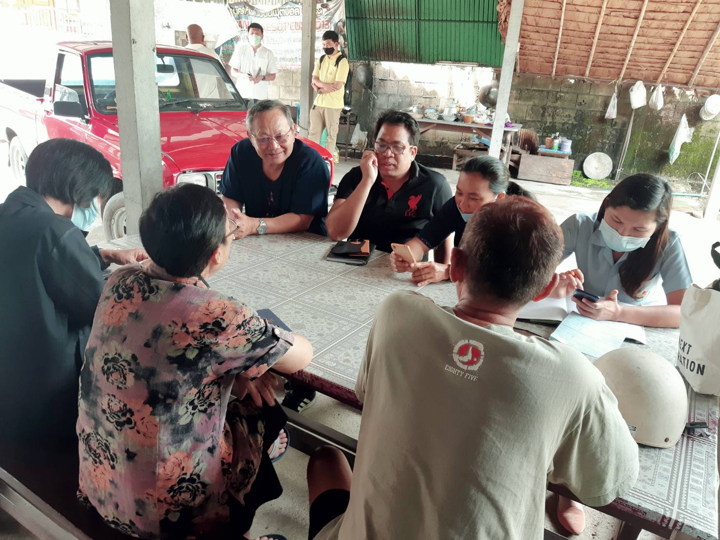 ศูนย์สารสนเทศฯ ติดตามการจัดเก็บข้อมูล จปฐ. ด้วยเครื่องมืออิเล็กทรอนิกส์ ณ อ.แม่ระมาด จ.ตาก