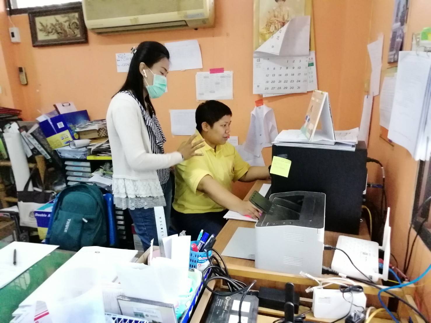 ศูนย์สารสนเทศฯ ตรวจติดตามงานโครงการเช่าวงจรสื่อสัญญาณอินเทอร์เน็ต 4 ระดับ โครงการรักษาความมั่นคงปลอดภัยคอมพิวเตอร์ (โปรแกรมป้องกันไวรัส) และโครงการพัฒนาระบบตรวจสอบสิทธิ์ผู้ใช้งานอินเทอร์เน็ตระดับอำเภอ ณ พื้นที่จังหวัดมุกดาหาร