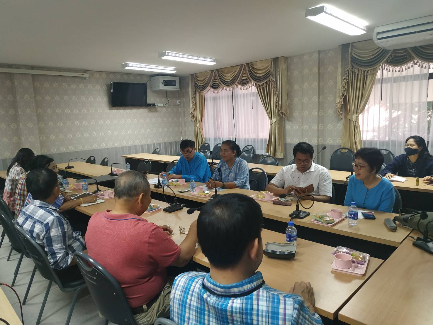 ศูนย์สารสนเทศฯ ติดตามการจัดเก็บข้อมูล จปฐ. ด้วยเครื่องมืออิเล็กทรอนิกส์ อำเภอบ่อพลอย จังหวัดกาญจนบุรี