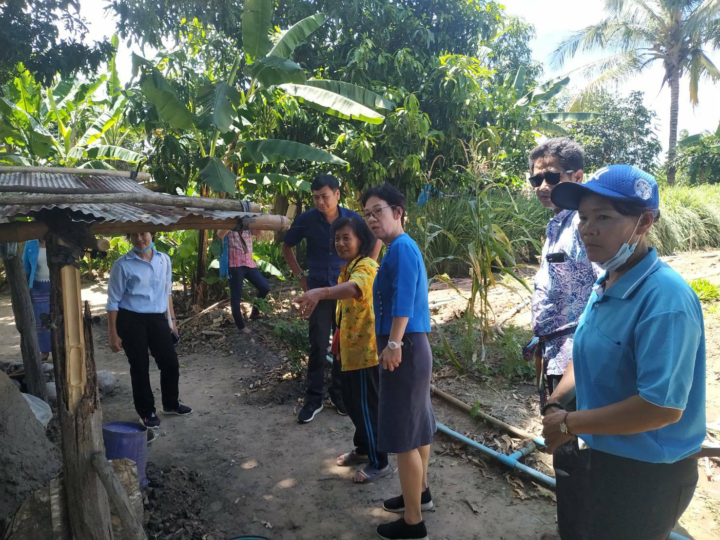 ผู้อำนวยการศูนย์สารสนเทศฯ  ลงพื้นที่ติดตามการจัดเก็บข้อมูล จปฐ. ระดับครัวเรือน