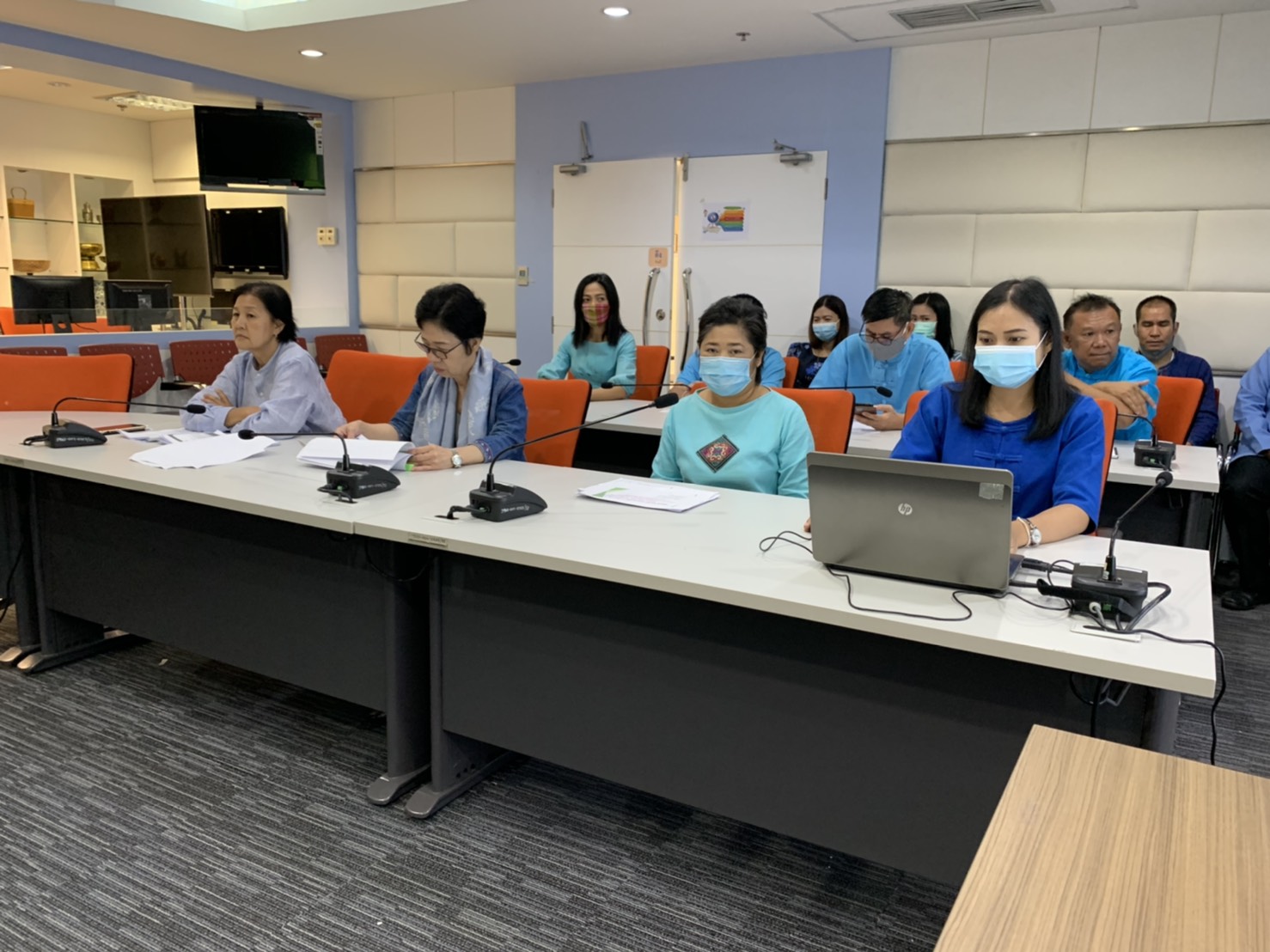 ศูนย์สารสนเทศฯ นำเสนอผลงานตามโครงการพัฒนาชุมชนใสสะอาด พ.ศ. 2563