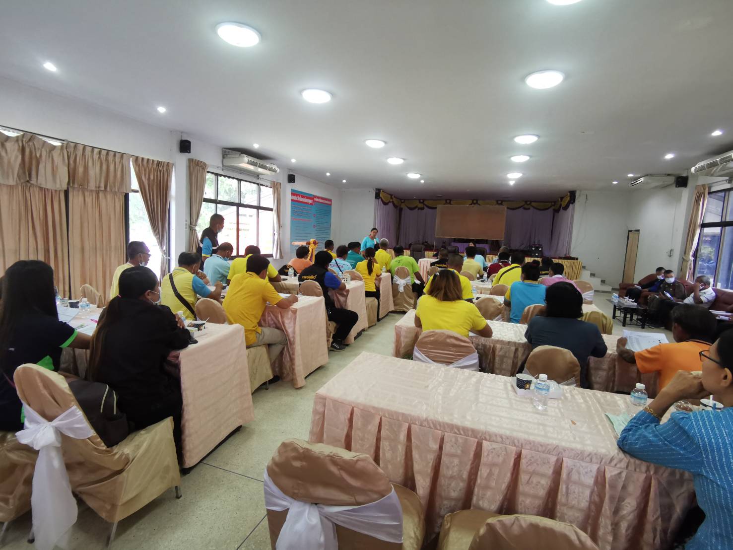 ศูนย์สารสนเทศฯ ตรวจติดตามการจัดเก็บข้อมูล จปฐ. ประจำปี 2563 ในพื้นที่จังหวัดมหาสารคาม