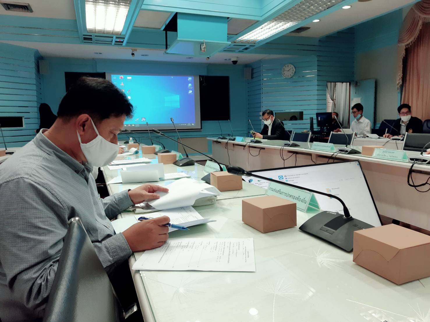 ศูนย์สารสนเทศฯ ร่วมประชุมวางกรอบแนวทาง Tambon Smart Team