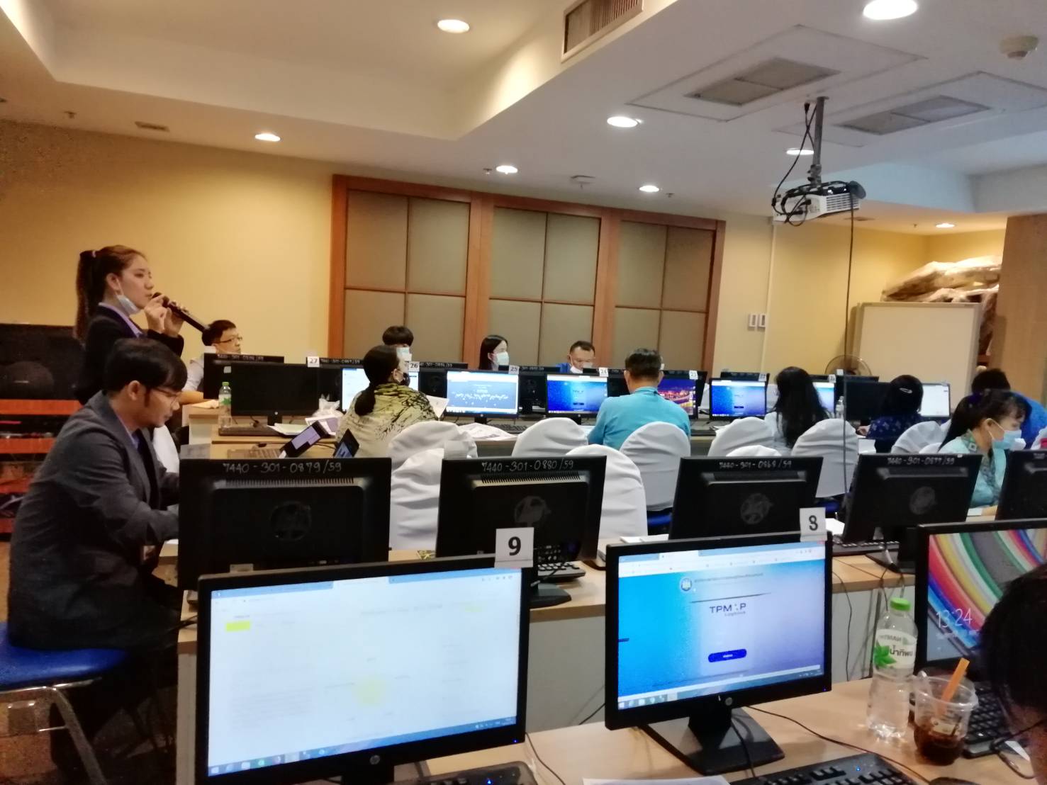 ศูนย์สารสนเทศฯ จัดการประชุมฝึกอบรมการใช้งานระบบบริหารจัดการข้อมูลการพัฒนาคนแบบชี้เป้า (Thai People Map and Analytics Platform : TPMAP)