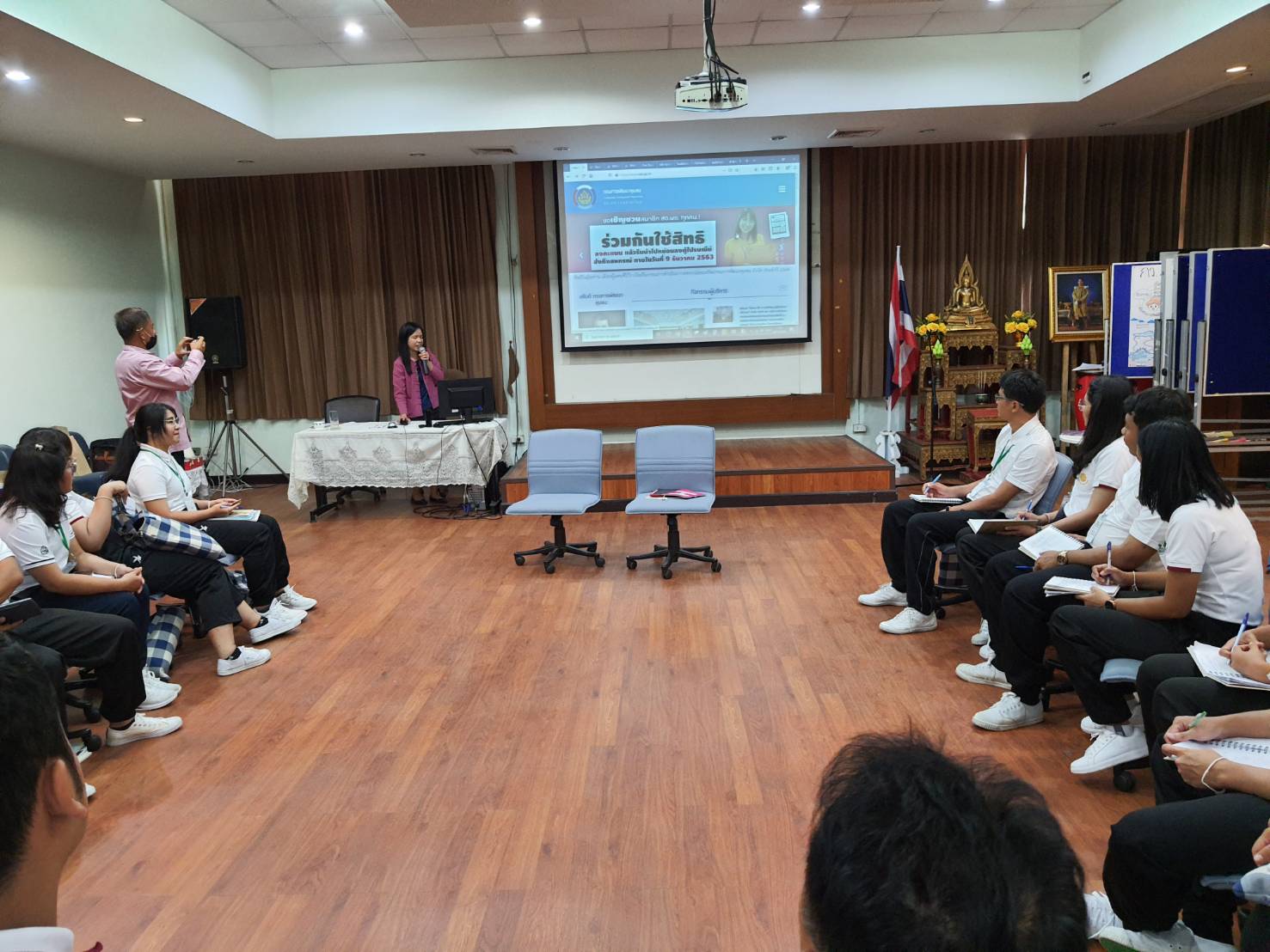 ศูนย์สารสนเทศฯ เปิดห้องเรียนให้ความรู้แก่พัฒนากรรุ่นใหม่