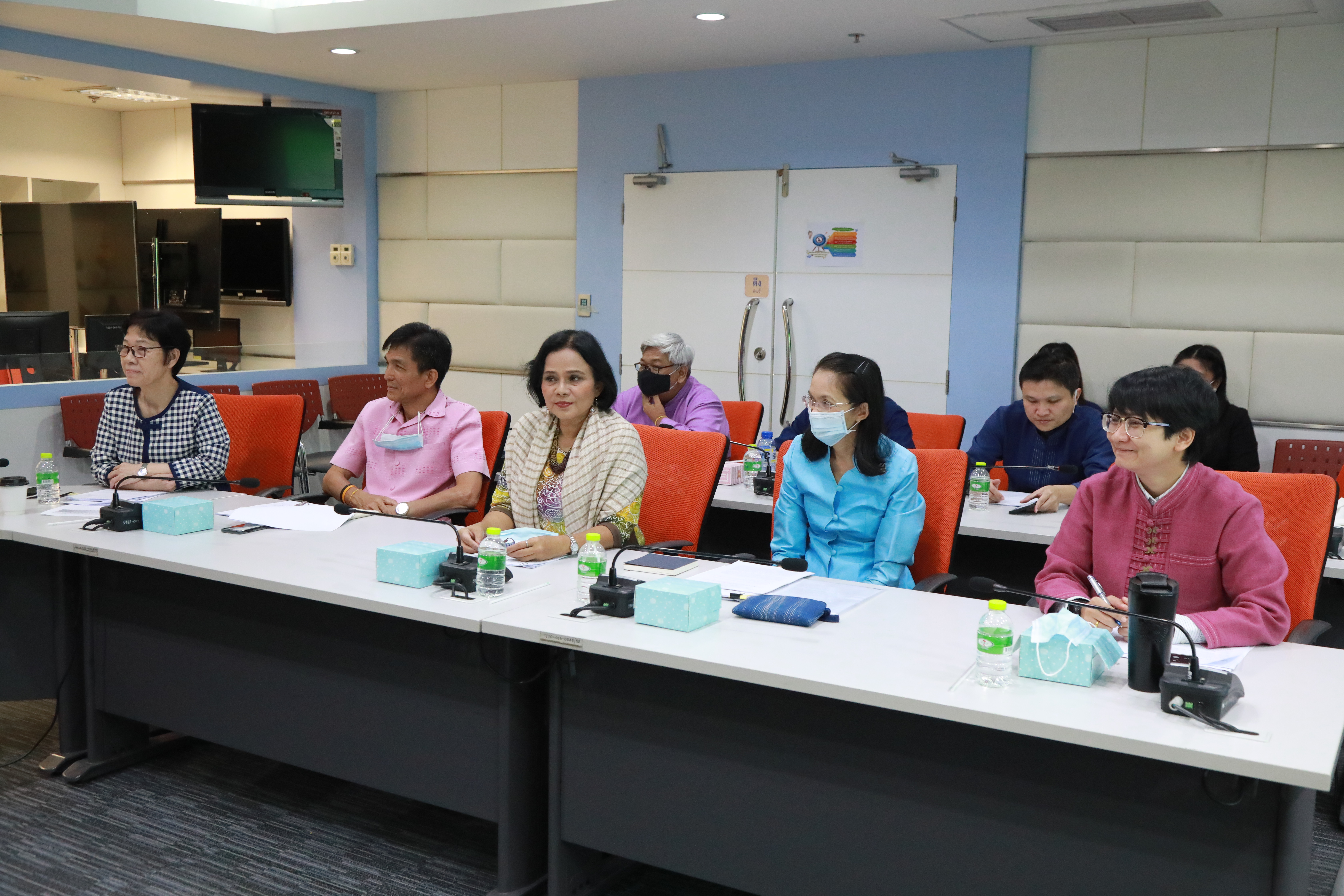 การประชุมคณะกรรมการบริหารและจัดหาระบบคอมพิวเตอร์ กรมการพัฒนาชุมชน