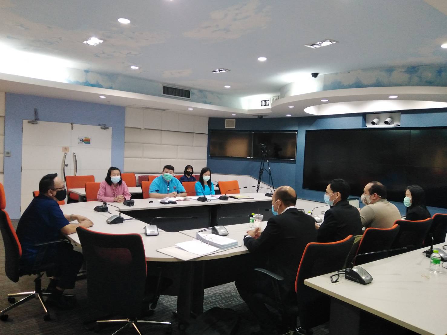 ศูนย์สารสนเทศฯ จัดประชุมโครงการตรวจประเมินคุณภาพการบริหารจัดการความมั่นคงปลอดภัยสารสนเทศ ตามแนวทางมาตรฐานสากล ปีงบประมาณ พ.ศ. 2564 กิจกรรมตรวจประเมินจากหน่วยงานภายนอก (surveillance Audit)