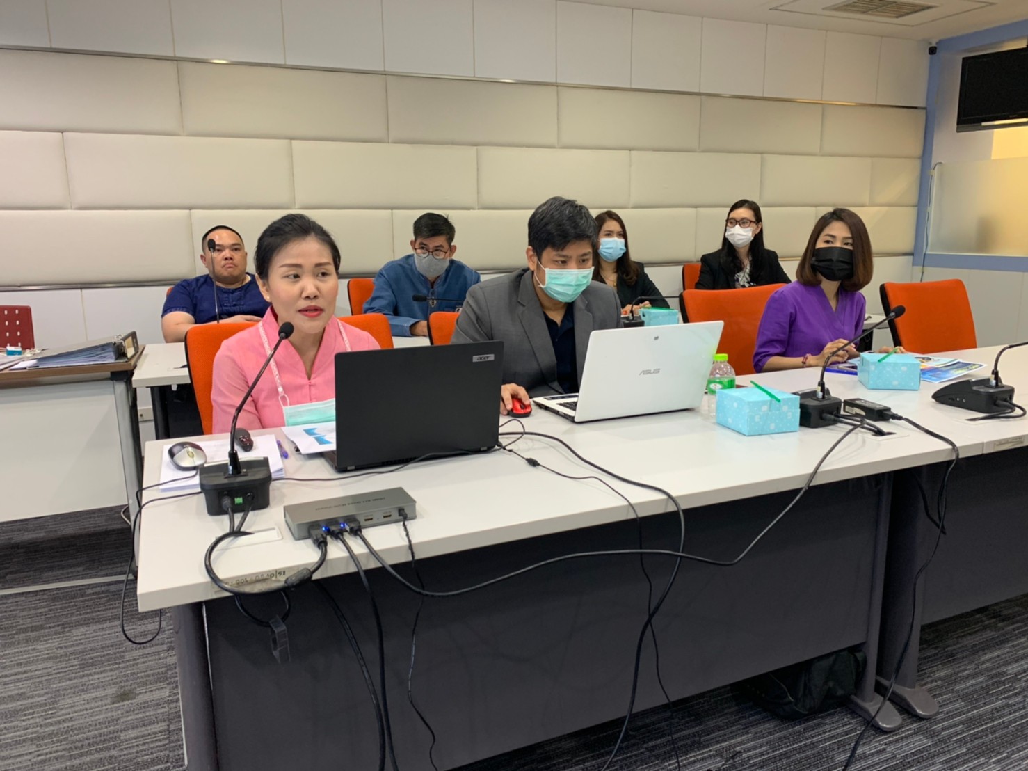 ศูนย์สารสนเทศฯ จัดการประชุมโครงการตรวจประเมินคุณภาพการบริหารจัดการความมั่นคงปลอดภัยสารสนเทศ ตามแนวทางมาตรฐานสากล ปีงบประมาณ พ.ศ. 2564 กิจกรรมประชุมทบทวนฝ่ายบริหาร (Management Review)