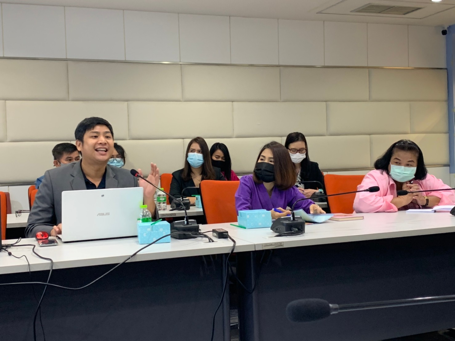 ศูนย์สารสนเทศฯ จัดการประชุมโครงการตรวจประเมินคุณภาพการบริหารจัดการความมั่นคงปลอดภัยสารสนเทศ ตามแนวทางมาตรฐานสากล ปีงบประมาณ พ.ศ. 2564 กิจกรรมประชุมทบทวนฝ่ายบริหาร (Management Review)