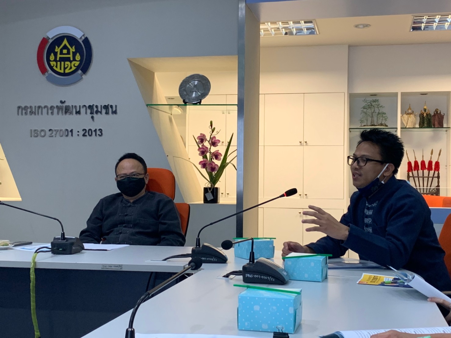 ศูนย์สารสนเทศฯ จัดการประชุมโครงการตรวจประเมินคุณภาพการบริหารจัดการความมั่นคงปลอดภัยสารสนเทศ ตามแนวทางมาตรฐานสากล ปีงบประมาณ พ.ศ. 2564 กิจกรรมประชุมทบทวนฝ่ายบริหาร (Management Review)