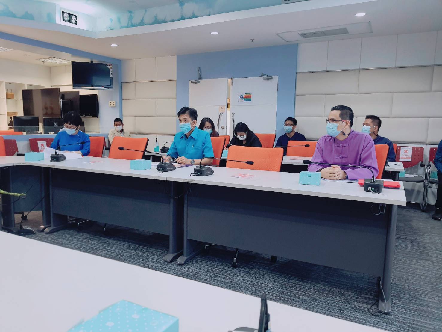 การประชุมคณะกรรมการบริหารและจัดหาระบบคอมพิวเตอร์ กรมการพัฒนาชุมชน ครั้งที่ 1/2564