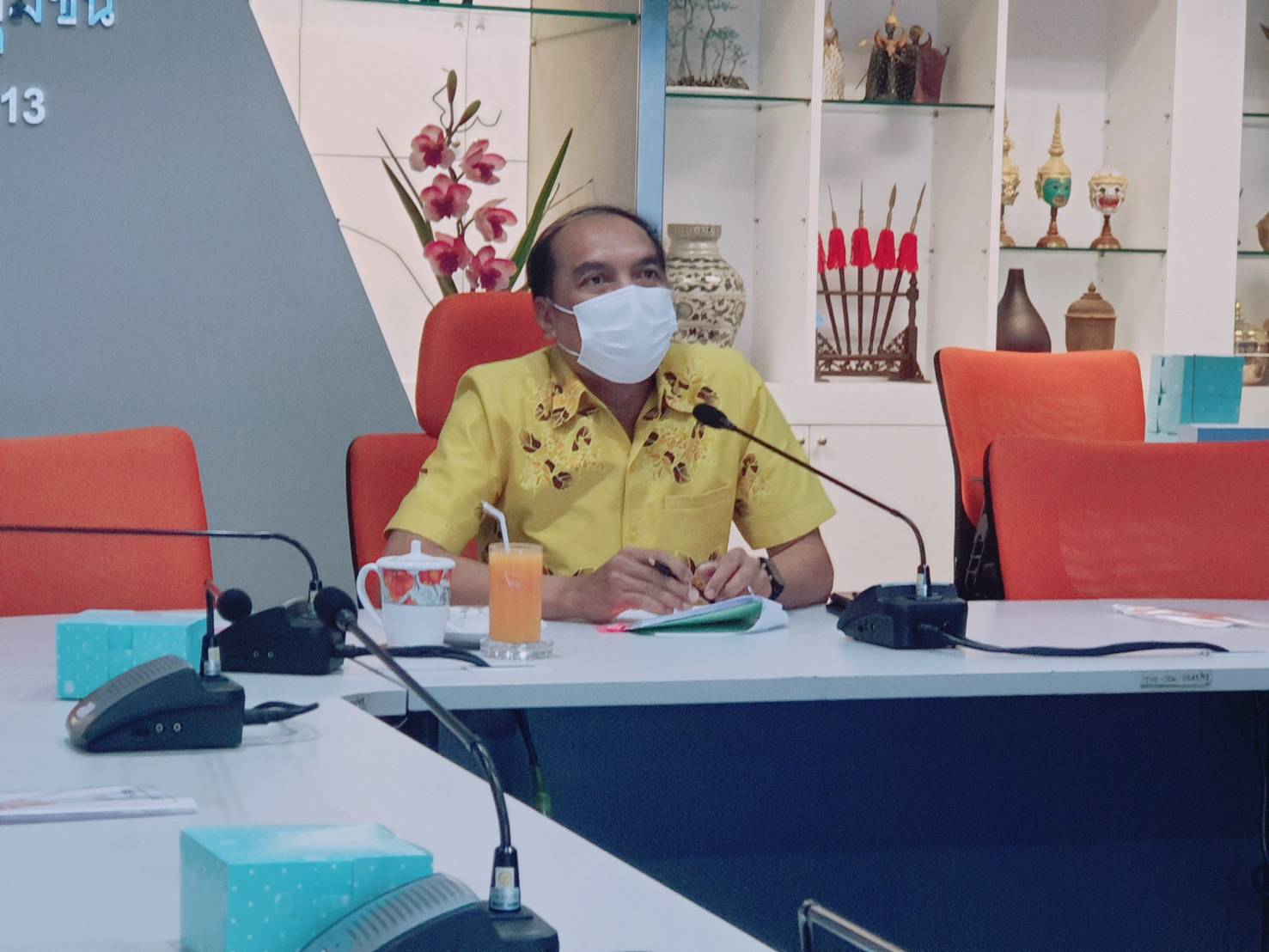 การประชุมคณะกรรมการบริหารและจัดหาระบบคอมพิวเตอร์ กรมการพัฒนาชุมชน ครั้งที่ 1/2564