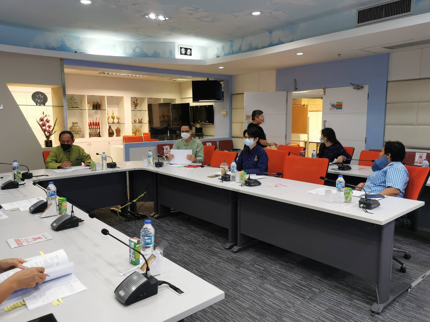 การประชุมศูนย์สารสนเทศเพื่อการพัฒนาชุมชน ครั้งที่ 2/2564