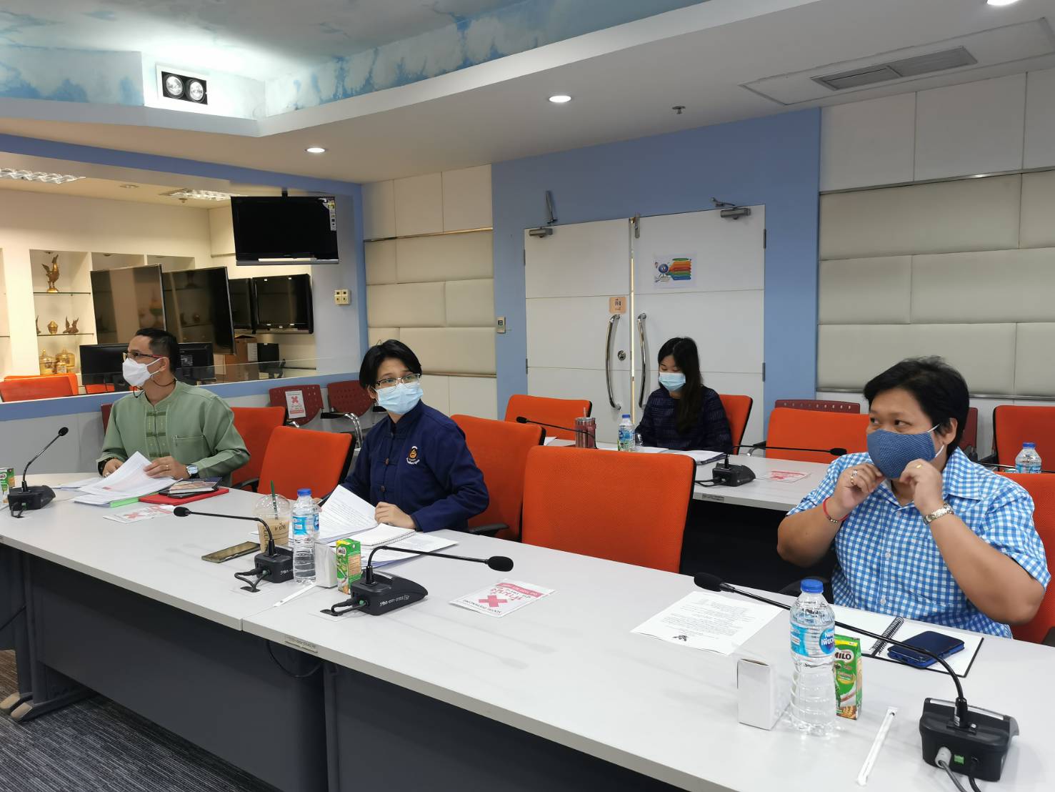 การประชุมศูนย์สารสนเทศเพื่อการพัฒนาชุมชน ครั้งที่ 2/2564
