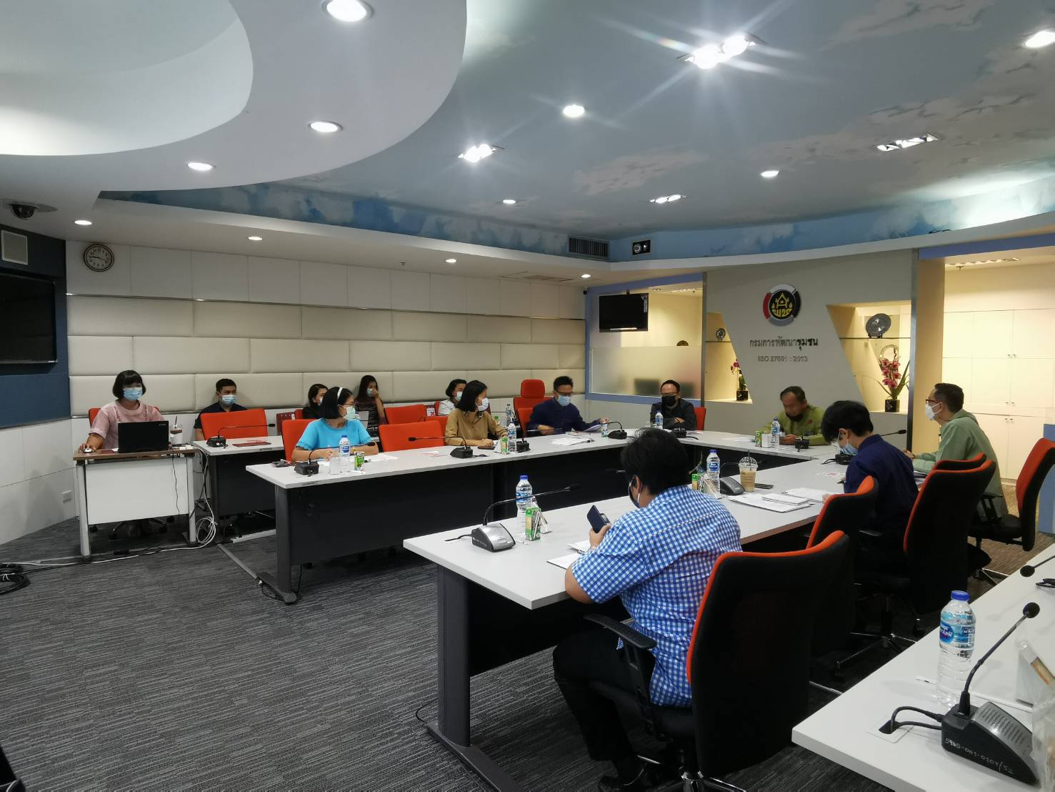 การประชุมศูนย์สารสนเทศเพื่อการพัฒนาชุมชน ครั้งที่ 2/2564