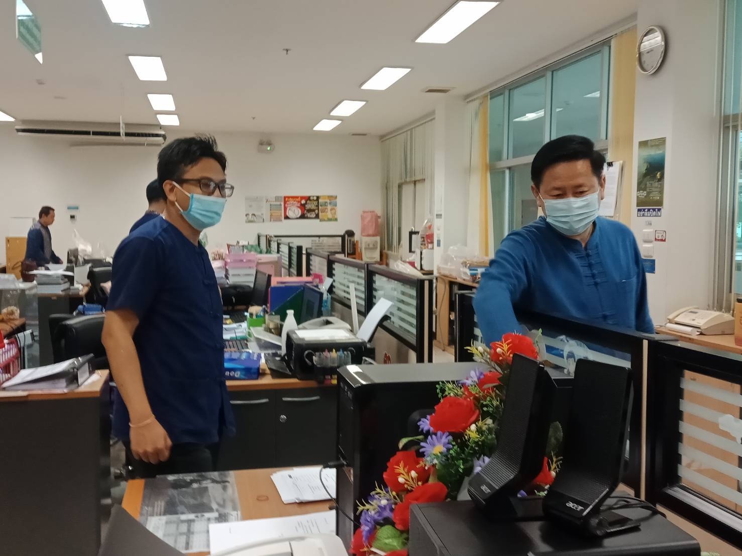 ศูนย์สารสนเทศฯ ตรวจติดตามงานสื่อสัญญาณอินเทอร์เน็ต อุปกรณ์ป้องกันเครือข่ายคอมพิวเตอร์ อุปกรณ์รักษาความปลอดภัยและยืนยันตัวตนผู้ใช้งานอินเทอร์เน็ต ระบบประชุมทางไกลผ่านอินเทอร์เน็ต (Conference) และการใช้งานโปรแกรมป้องกันไวรัส ESET Endpoint Security ในพื้นที่จังหวัดน่าน