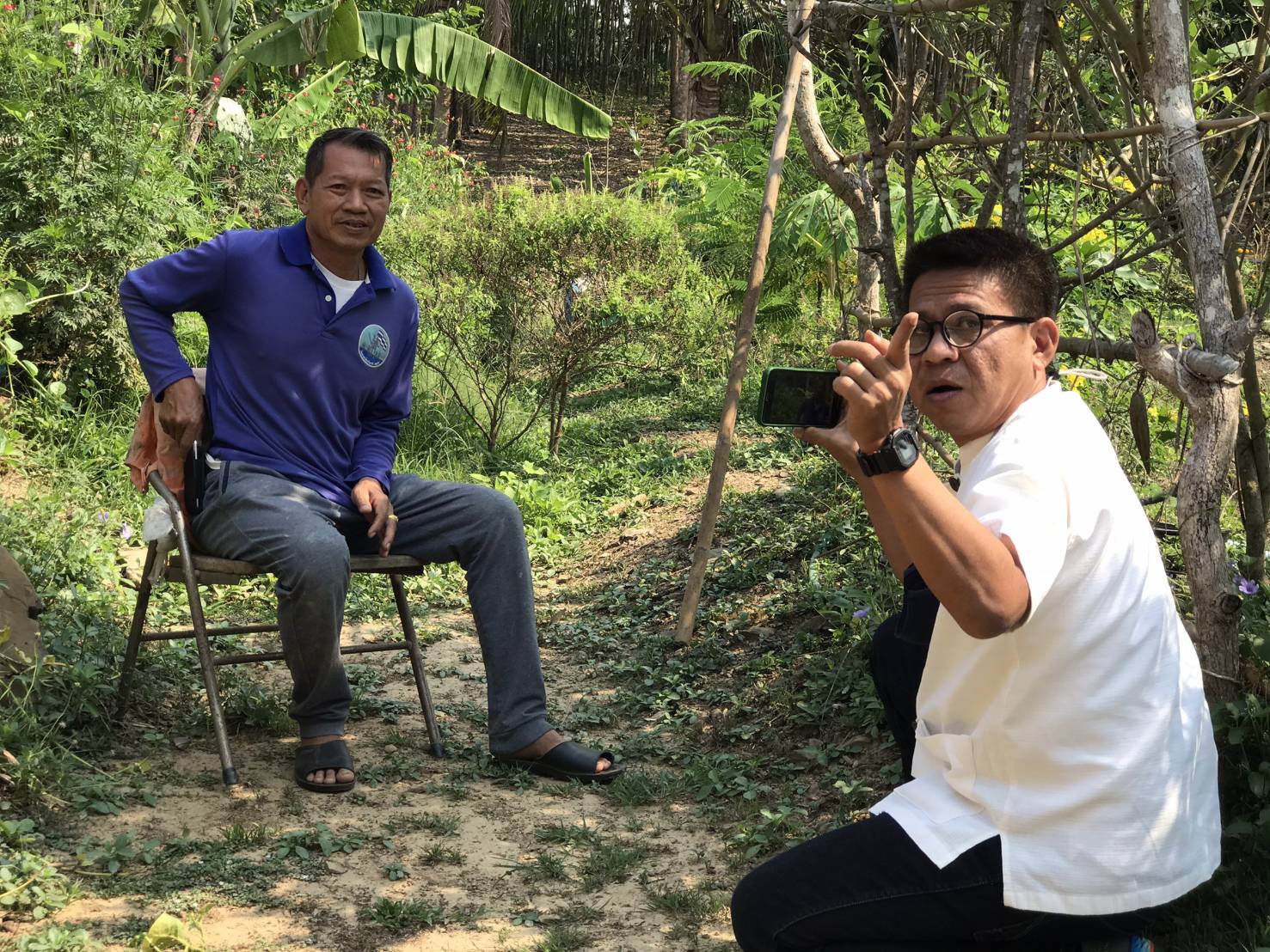ศูนย์สารสนเทศฯ ร่วมลงพื้นที่เก็บข้อมูลกับครัวเรือนที่ได้รับผลกระทบช้างป่าเข้าพื้นที่ชุมชน อ.วังน้ำเย็น จ.สระแก้ว
