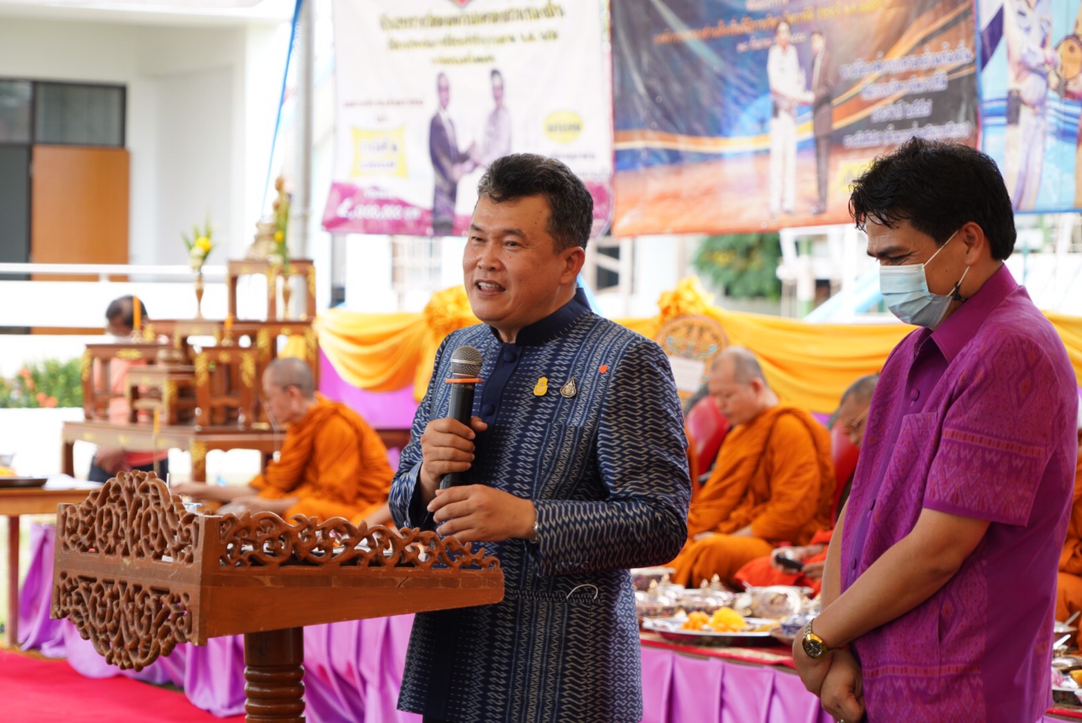 อธิบดี พช. เป็นประธานเปิดอาคารเรียนโรงเรียนองค์การบริหารส่วนตำบลรางจรเข้ อำเภอเสนา จังหวัดพระนครศรีอยุธยา