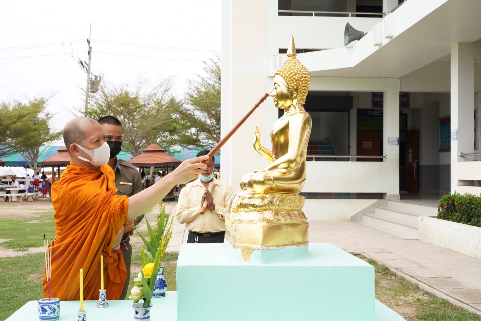 อธิบดี พช. เป็นประธานเปิดอาคารเรียนโรงเรียนองค์การบริหารส่วนตำบลรางจรเข้ อำเภอเสนา จังหวัดพระนครศรีอยุธยา