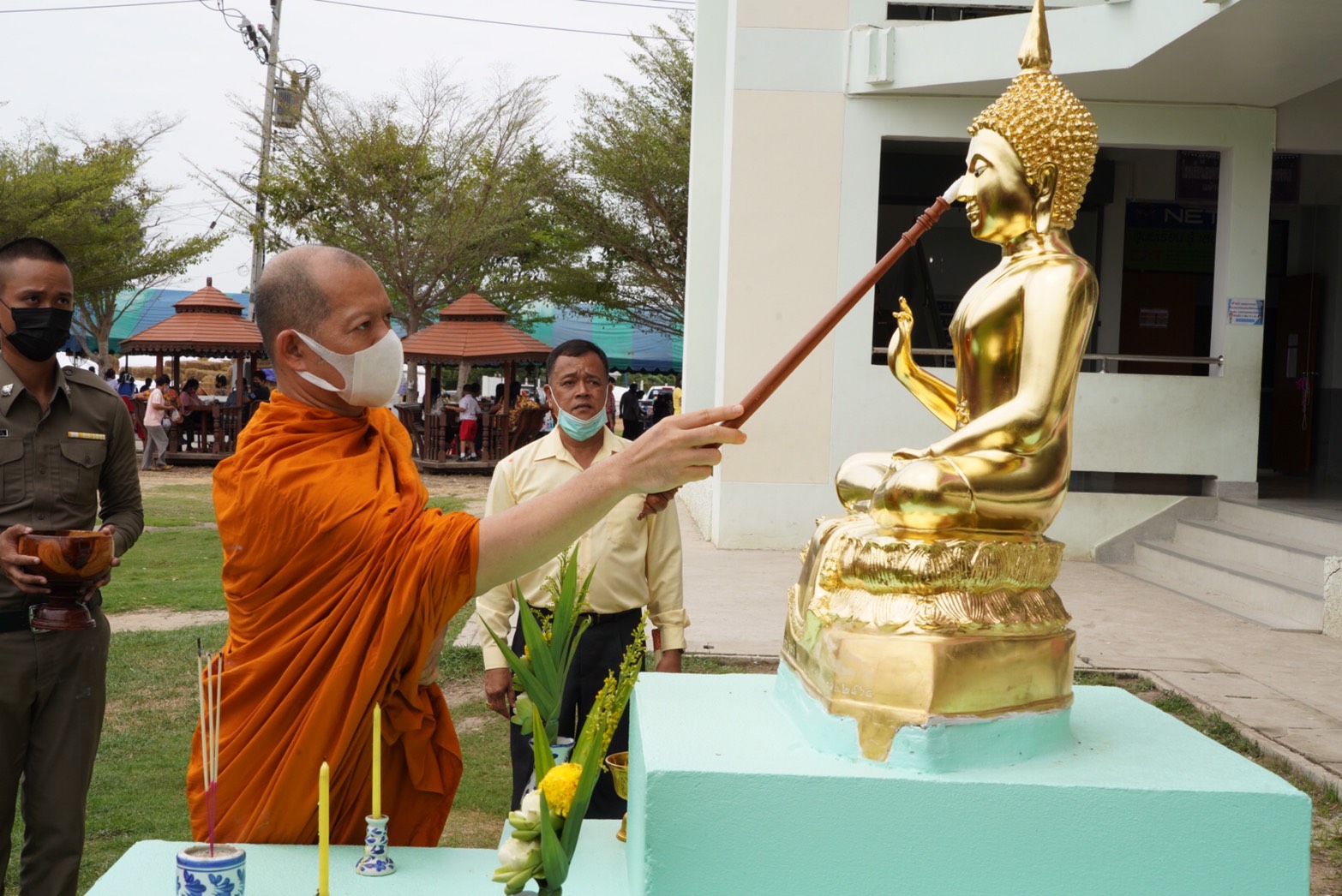 อธิบดี พช. เป็นประธานเปิดอาคารเรียนโรงเรียนองค์การบริหารส่วนตำบลรางจรเข้ อำเภอเสนา จังหวัดพระนครศรีอยุธยา