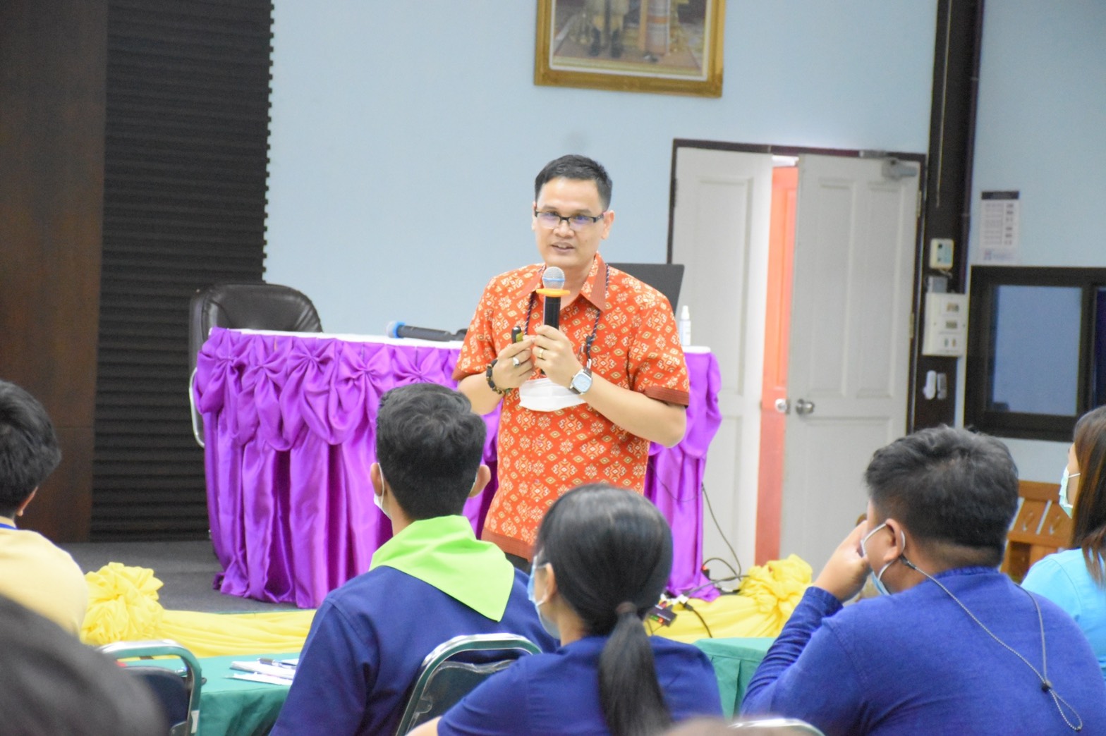 ศูนย์สารสนเทศฯ บรรยายสร้างความรู้ด้านข้อมูล จปฐ./ข้อมูล กชช. 2ค /TPMAP และการขจัดความยากจนโดยใช้ข้อมูล จปฐ.ในการชี้เป้าแก่พัฒนากร รุ่น 116