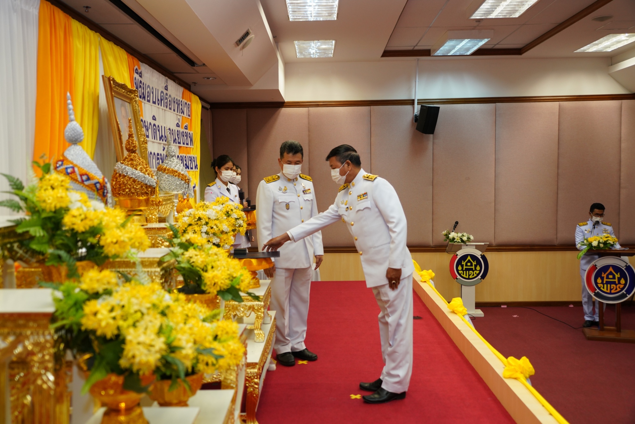 อธิบดี พช. เป็นประธานในพิธีมอบเครื่องหมาย “รักษาดินแดนยิ่งชีพ” เชิดชูเกียรติ ข้าราชการ พช. ผู้เสียสละ อุทิศตน สร้างคุณประโยชน์ต่อประเทศชาติและประชาชน